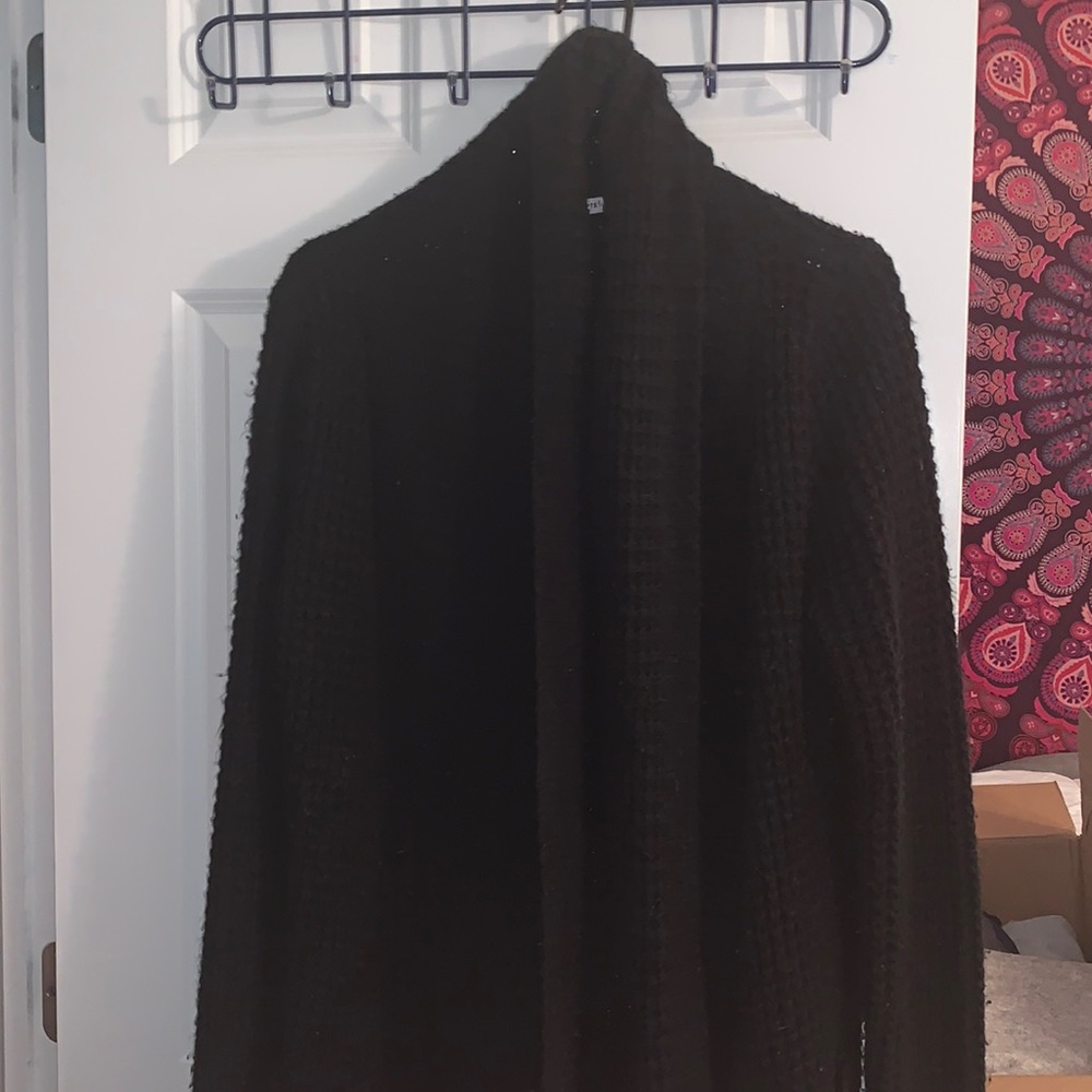 Black long sleeve sweater